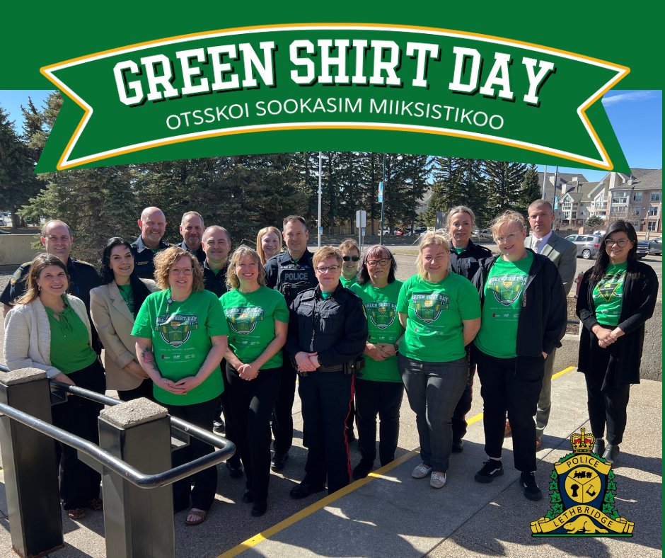While #GreenShirtDay falls on Apr 7, 2024, many of our LPS family recognized the event today – wearing green in support of the #LoganBouletEffect and the importance of #OrganDonation awareness and registration. Register. Tell Your Family. Be Inspired. greenshirtday.ca