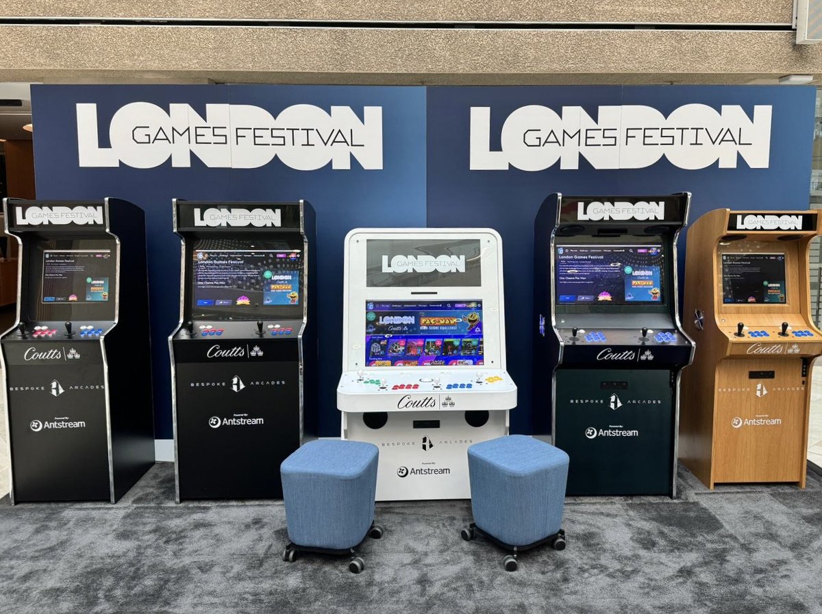 If you’re headed to @LondonGamesFest be sure to pop by the Antstream stand for your dose of retro gaming action! 👾