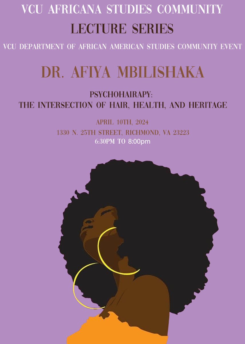 VCU AFAM tweet media