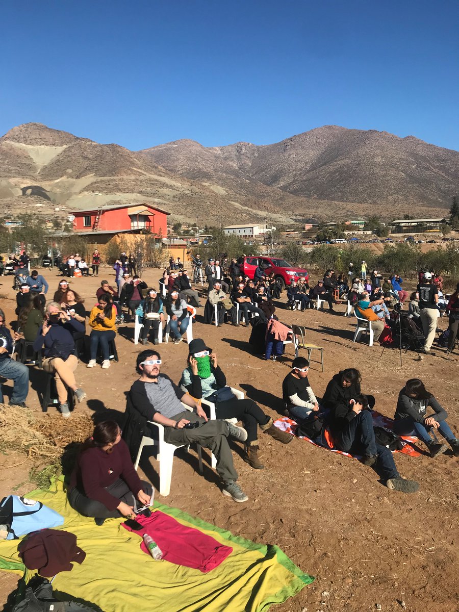 In 2019 we saw the total solar #Eclipse in the path of totality from La Serena, Chile. It was my greatest moving-image experience of the year. Astronomy is a cinema of attraction