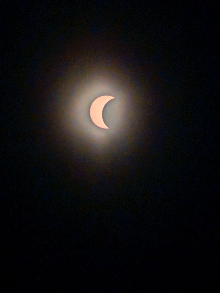 We hit peak partial solar #eclipse here at Cape Canaveral, Florida! Did you get to experience it?