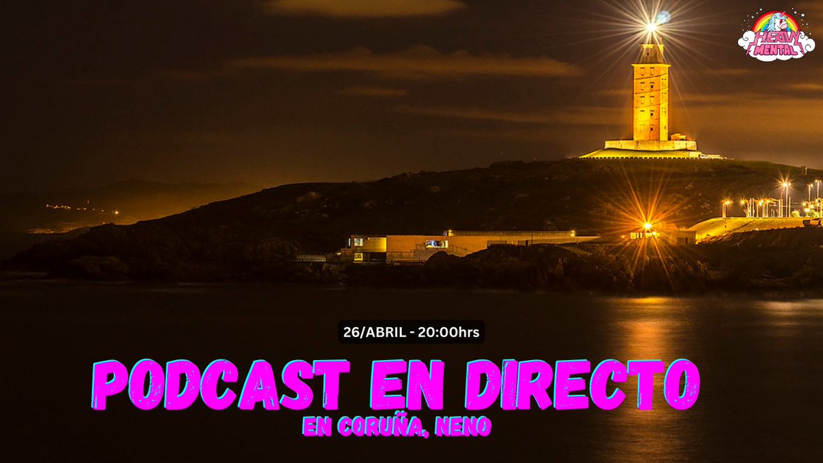 🚨 26 ABRIL - 20:00HRS🚨
🦄 Podcast en directo en Coruña

🩷 Apúntate, y ya te confirmamos el sitio si hay plaza: forms.gle/WMWucvqCXqekw3…