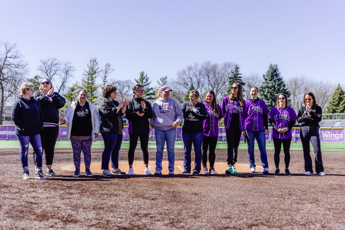 We were so happy to have the 2004 National Championship team honored this past Saturday🏆 Proud past...Bright future #RollToms