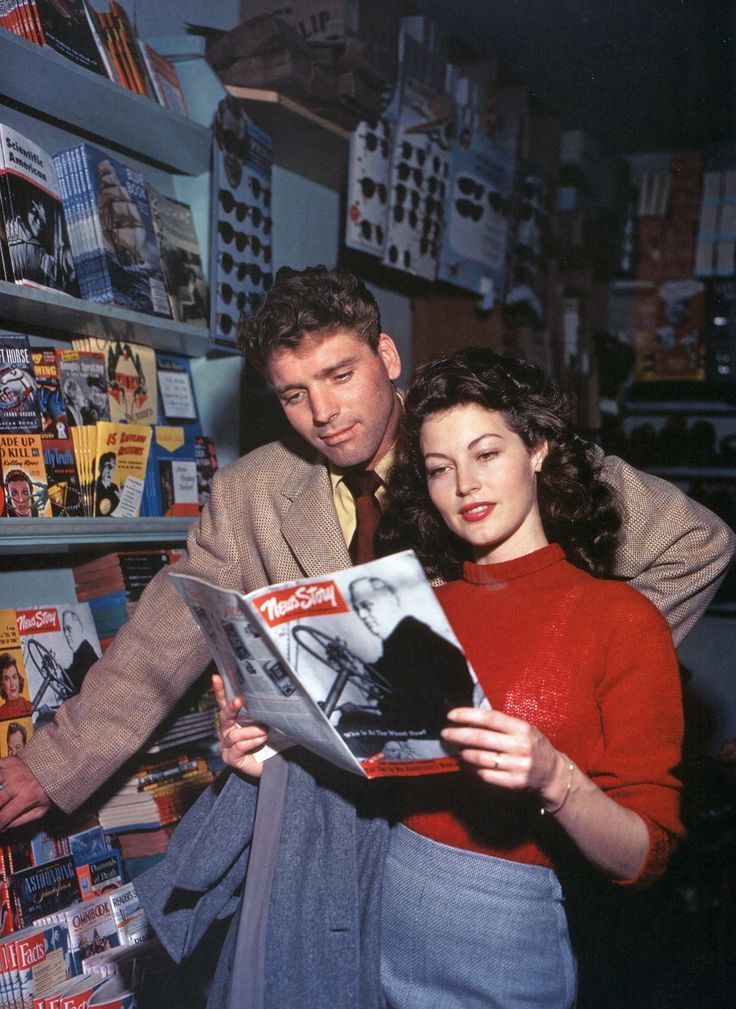 Ava Gardner and Burt Lancaster, 1946