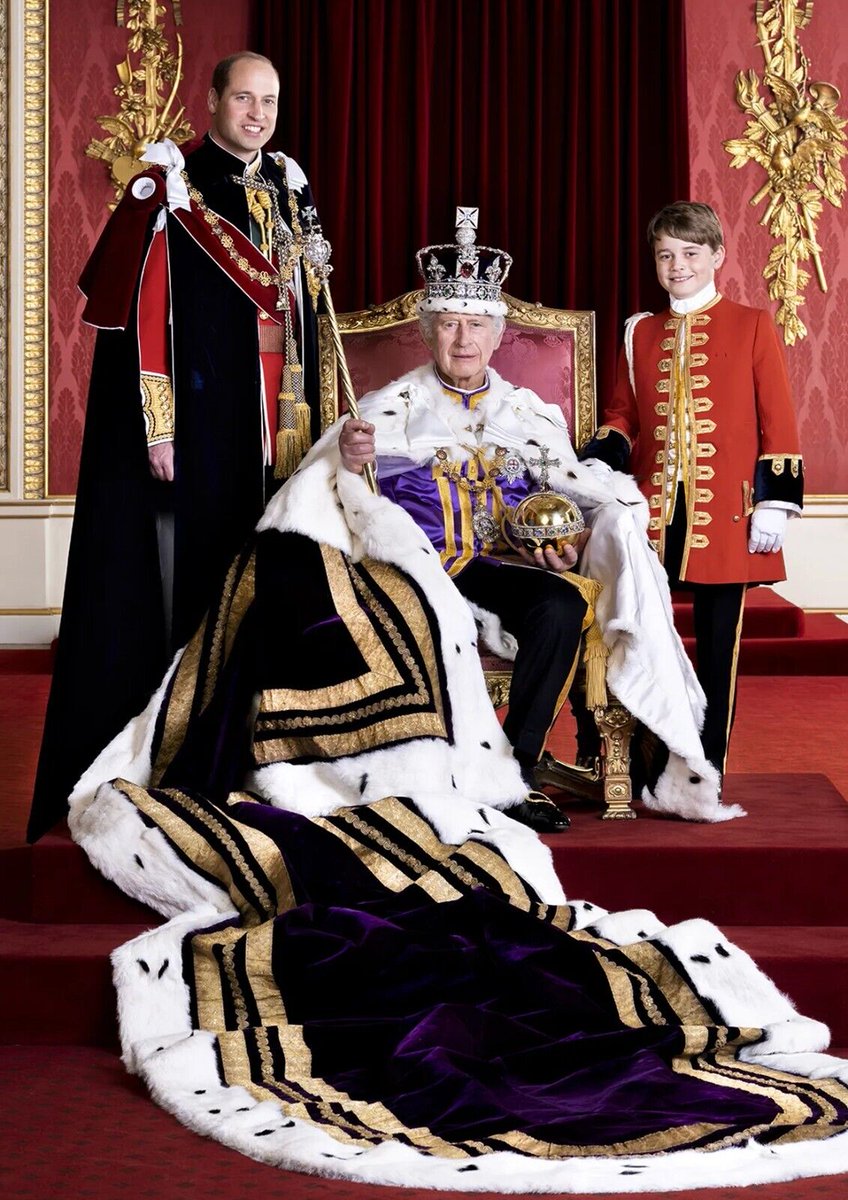 Cost of King Charles robe that he will wear once £37,100. Why do we still have and pay for this ridiculous pantomime?