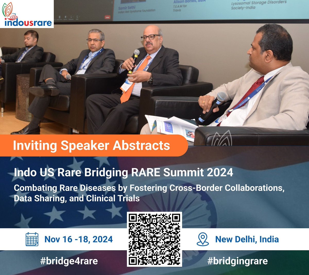 Attention #RareDisease experts! Share your ground-breaking work at the #BridgingRareSummit 2024. Don't miss this chance to connect with patients, caregivers, advocates, & industry leaders. Submit your abstract now: bit.ly/bridge4rarespe… #bridge4rare #bridgingrare #IndoUSrare