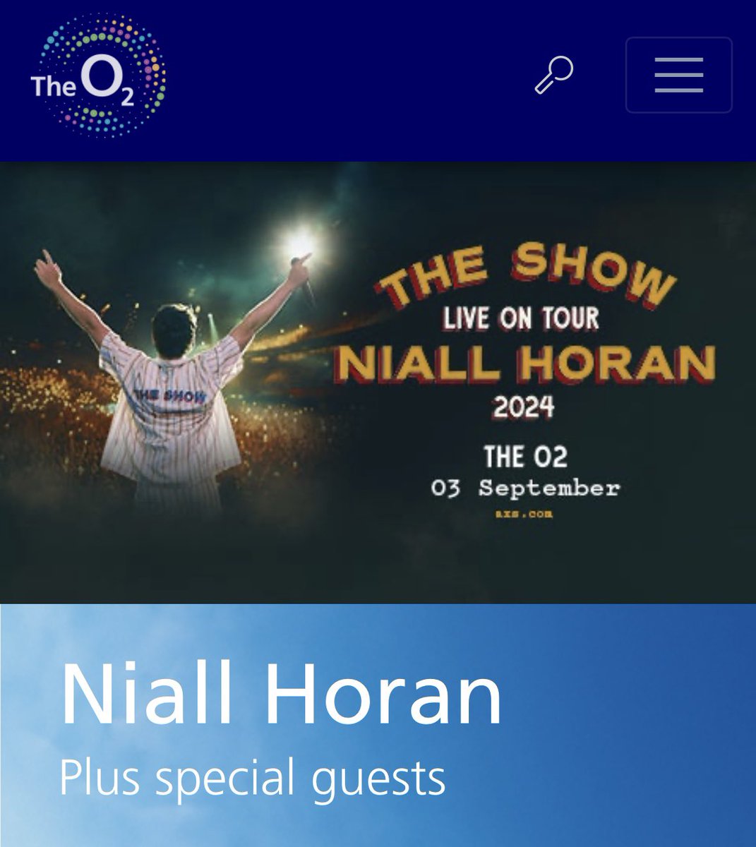 Niall Horan plus special guest? 👀 The special guest is probably the support act, but who knows maybe we’re lucky to get a surprise guest like we did at Wembley 😊 #tslotlondon #theshowliveontour #niallhoran