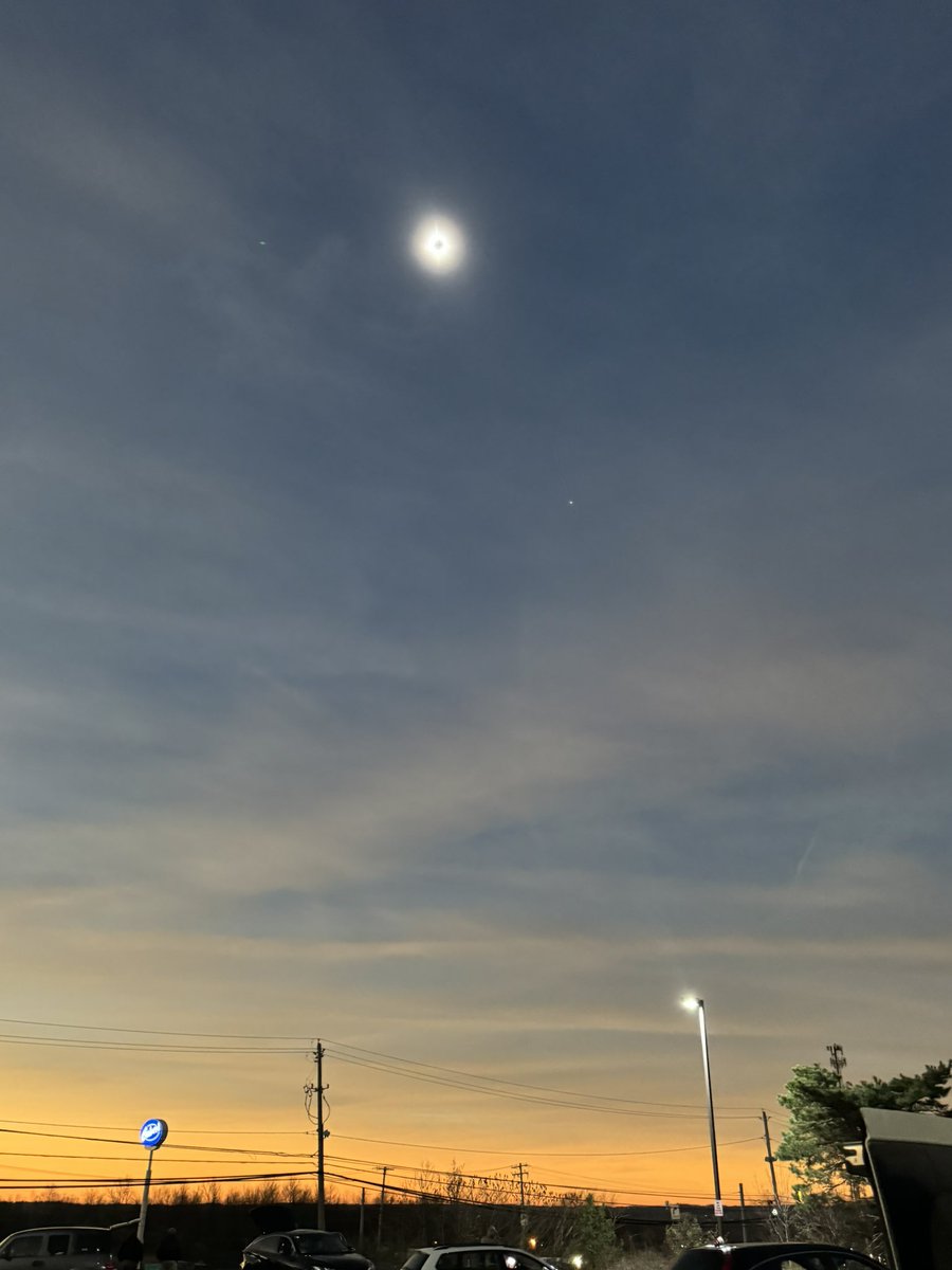 Totally worth the drive to experience the eclipse with the kids today!