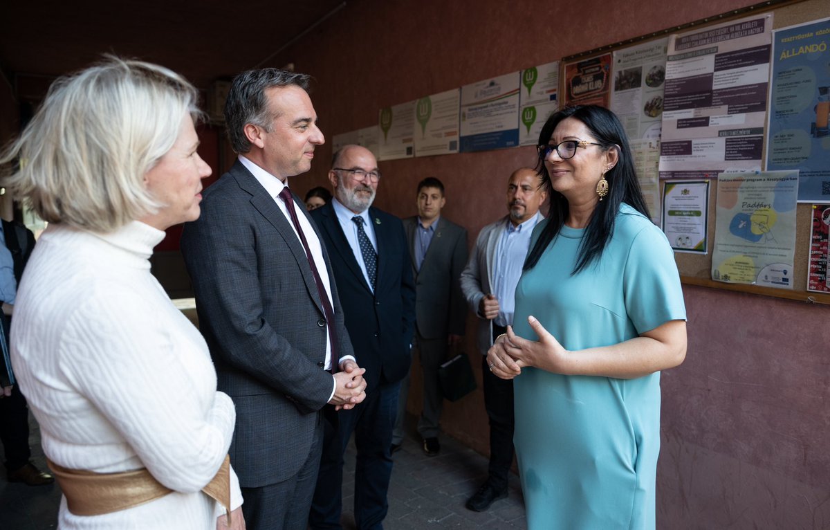 Wonderful to celebrate the Roma community in Hungary on International Roma Day at the UCCU Roma Foundation. Moving performances, by the young and old, celebrating what brings us together.