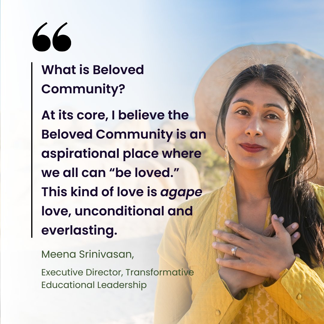 Educators, nourish your capacity to transform your schools into beloved communities with this guided meditation, bit.ly/3TObpEc. Delve more into the principles and sacred work of creating beloved school communities, bit.ly/3PJFdjO
#embodiment #belovedcommunity