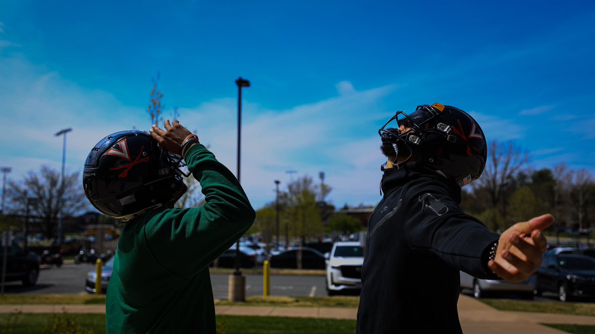 Us looking at the eclipse ☀️ #UVAStrong | #GoHoos⚔️