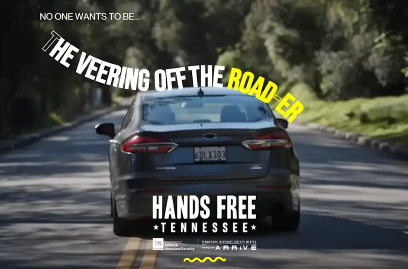 Behind the wheel, your only focus should be the road ahead. Let's make hands-free driving the norm in Tennessee. Spread the word and save lives. #HandsFreeTN Learn more: handsfreetn.com