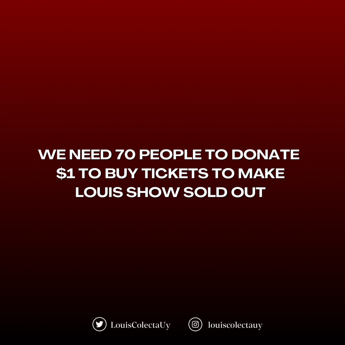 LouisColectaUy's tweet photo. LOUIES WE NEED YOUR HELP! 🌎🚨

https://t.co/NnWta6lG88 https://t.co/IUjhuGePpM