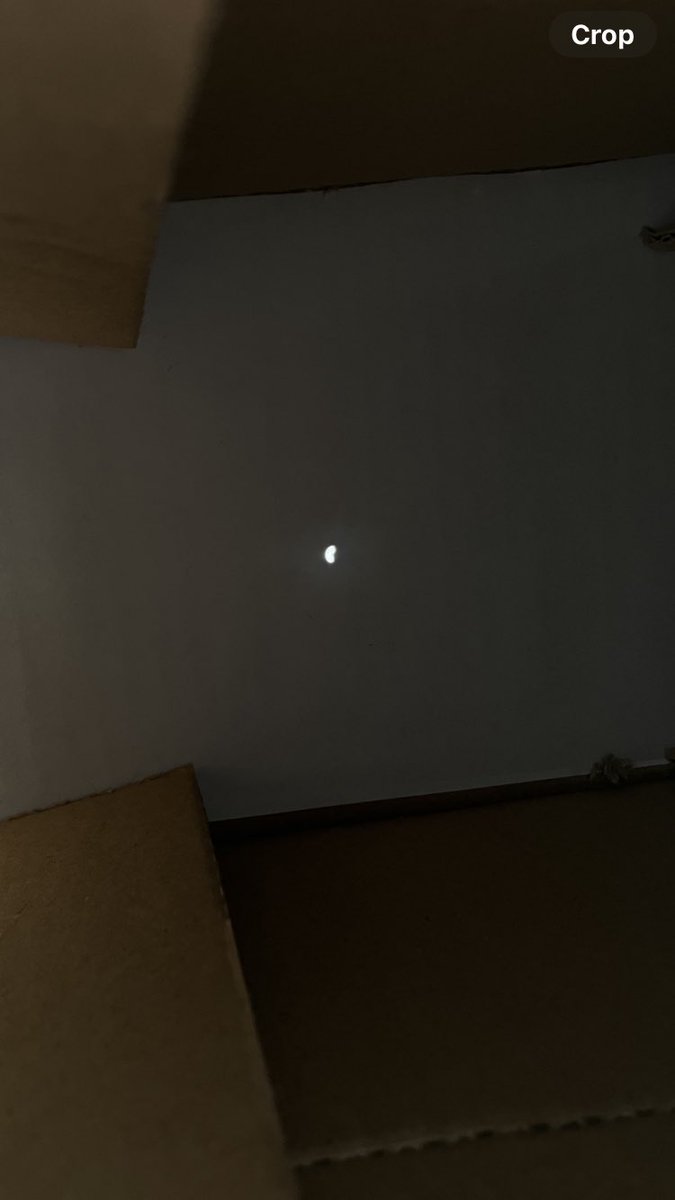 [ Pinhole box viewer view of the view. ]