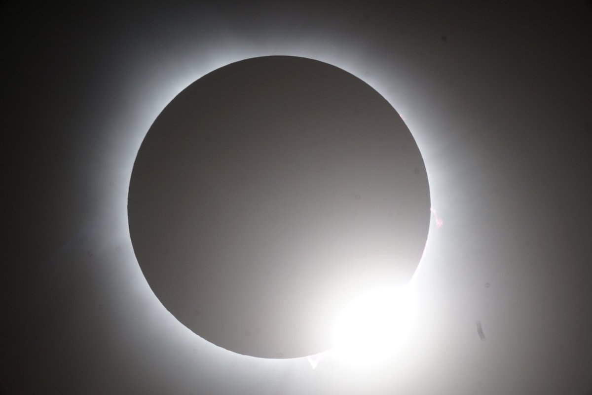 It was absolutely magnificent.

This is an unedited photo (with the dust specks to prove it). There is an HDR photo captured using 5 telescopes coming soon, just give me a bit to go through all my thousands of photos :)