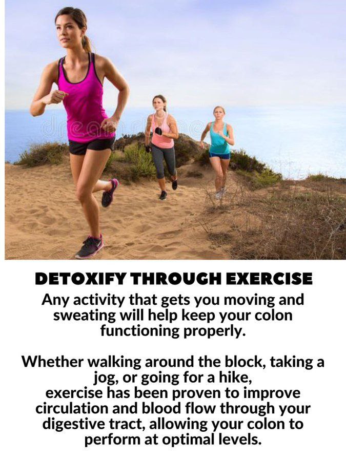 4. Detoxify Through Exercise.🔥🔥🔥