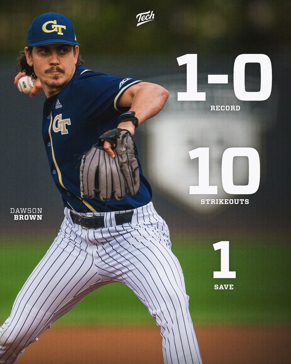 GTBaseball's tweet photo. A 𝙇𝙊𝘾𝙆𝙀𝘿 𝙄𝙉 week for @DBrown3527 😤
#WreckHavoc x #StingEm https://t.co/jdxpbeHmbA
