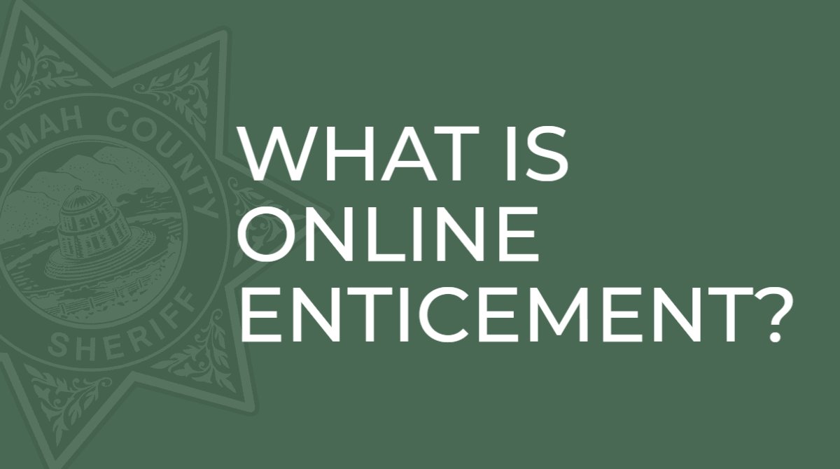 Online enticement involves an individual communicating with someone believed to be a child via the internet with the intent to commit a sexual offense or abduction. This is a broad category of online exploitation in which a child is being groomed for sexual purposes. Children…