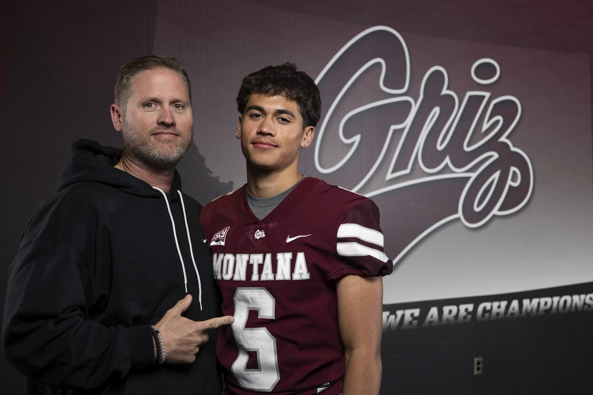 Thanks to the staff @MontanaGrizFB for a great Jr day! @KeatonJ_3 @rphen85 @CoachKimMcCloud