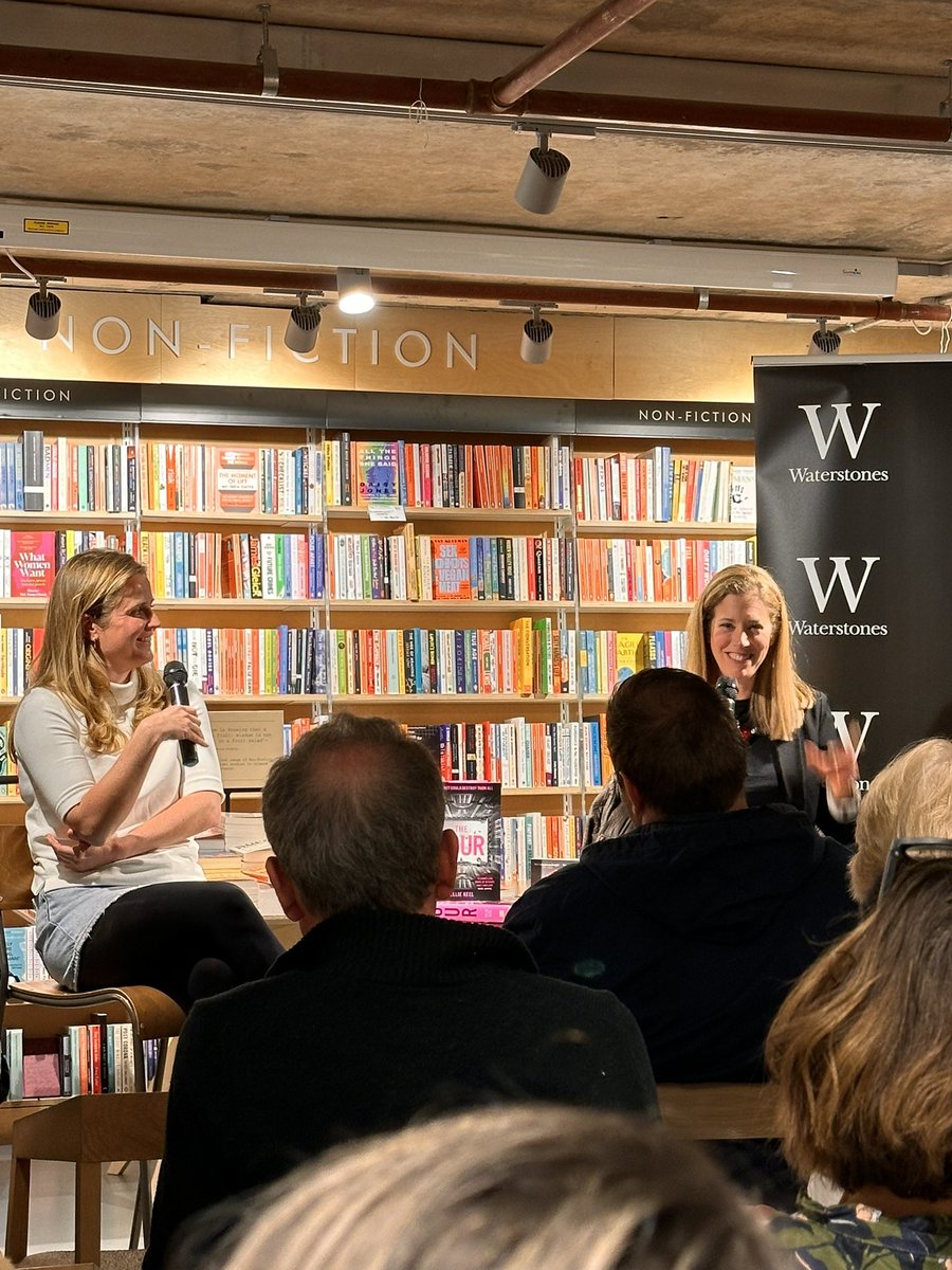 The best way to start publication week for #TheFour, an event at @WaterstonesTCR with @elliekeel1 and @VictoriaSelman 🎉👏🩷