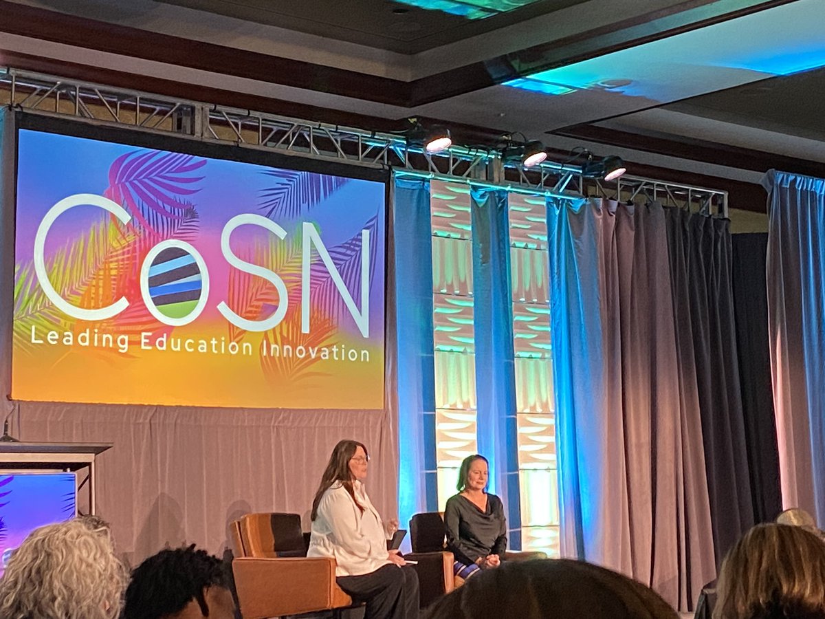 “You can’t change how people think you feel about them by saying “that’s not true”, you have to change their experiences with and in regard to you!”#COSN24 @SuptEnfield