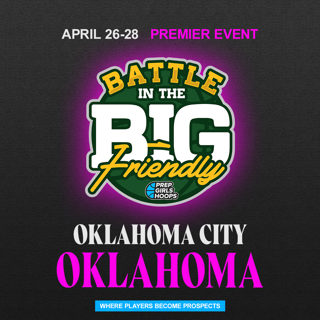 April 15th is the last day to register!!! Battle in the Big Friendly - OKC - APRIL 26-28 ✅12U-17U ✅Shoe programs ✅Top Independents ✅College coaches events.prepgirlshoops.com/e/1000/registe…