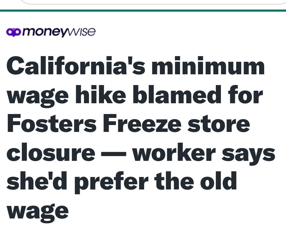 My OPINION: No Fear: Really? Know who is going to employ the #FostersFreeze unemployed? #California #MinimumWage $20 = #CutHours #WeWillNeverForget see you in #November5 #Faith #Hope #Believe @GuillermoARuiz @javiercapty @CAgovernor 🇵🇦🇺🇸🇵🇦