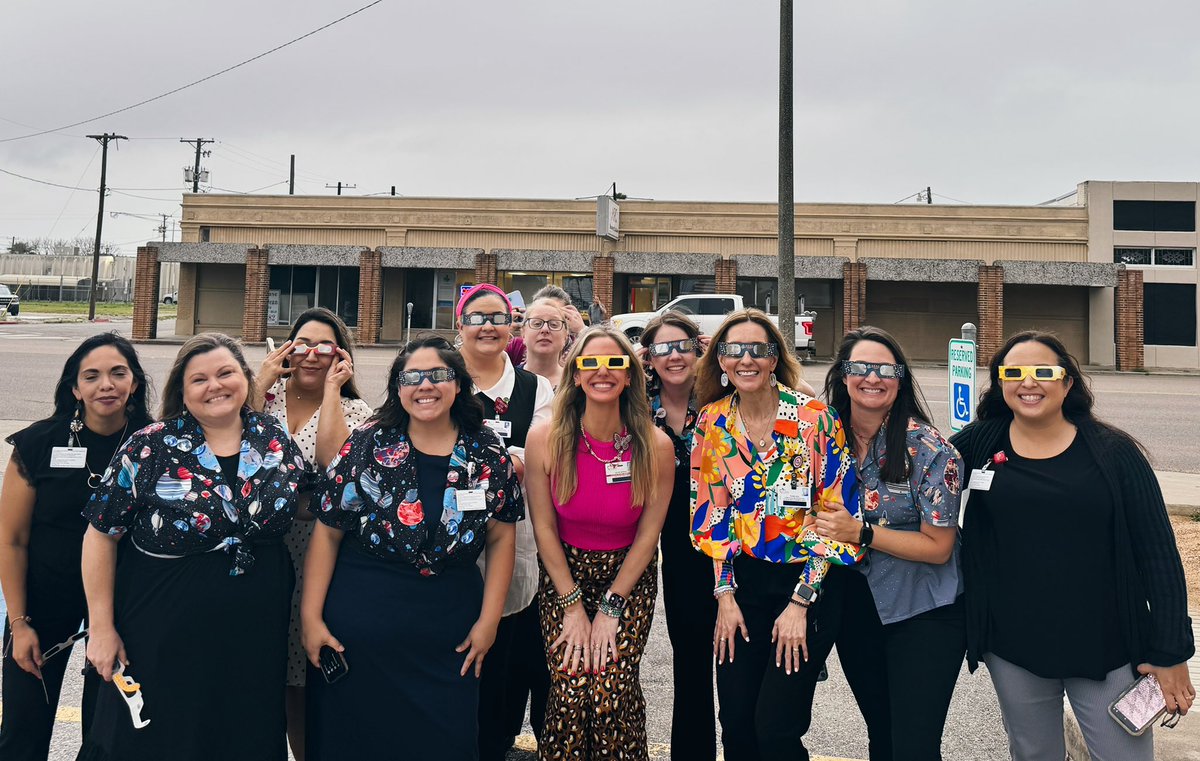 Happy Eclipse Day! ☀️ 🌖 🩷@CCISD #CCISDStrongerTogether