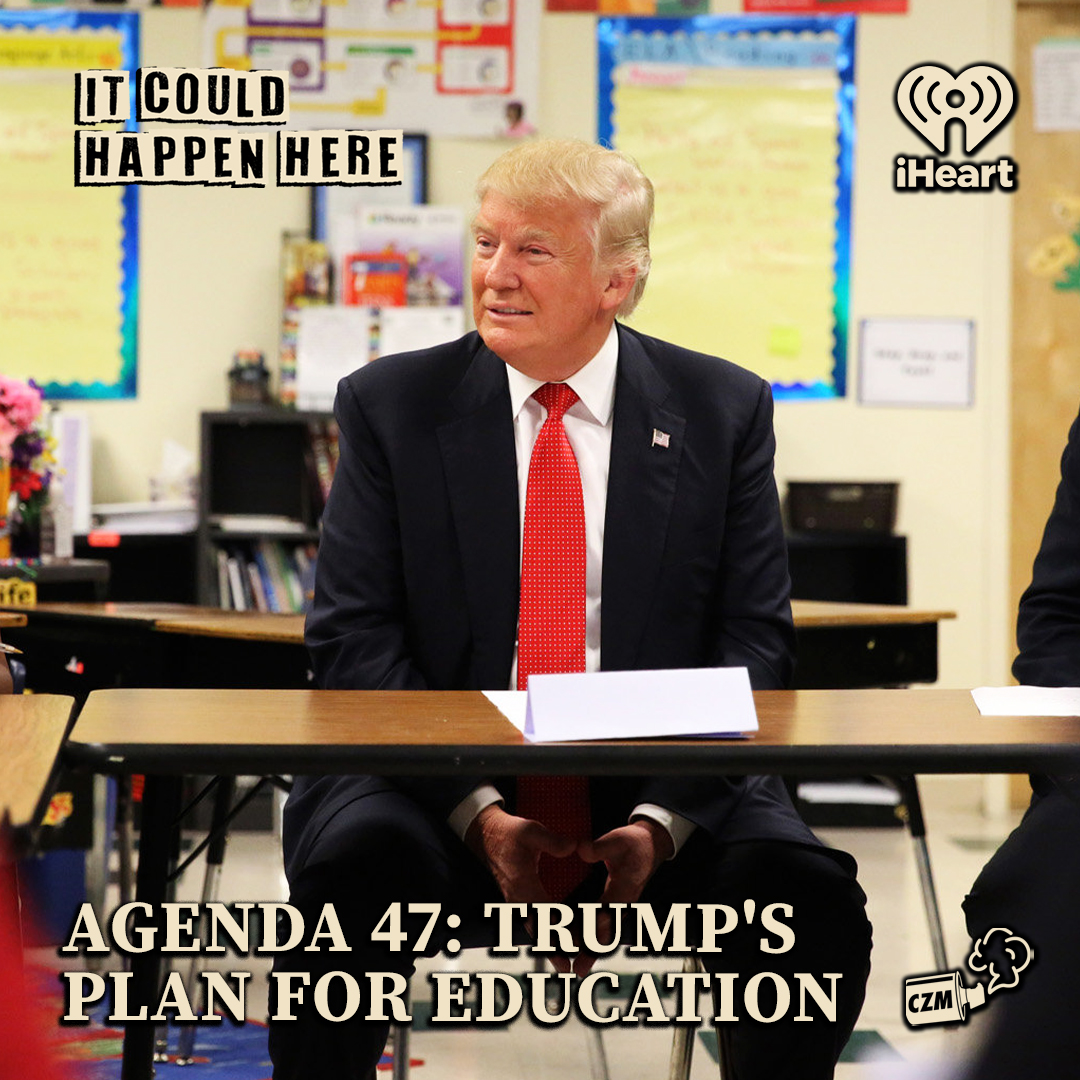 New @HappenHerePod 🏫 This week we explain Trump’s 2025 policy proposals. Garrison and James start by discussing Trump’s promise to empower parents and fight the communists ruining American schools. @hungrybowtie @jamesstout iheart.com/podcast/105-it…