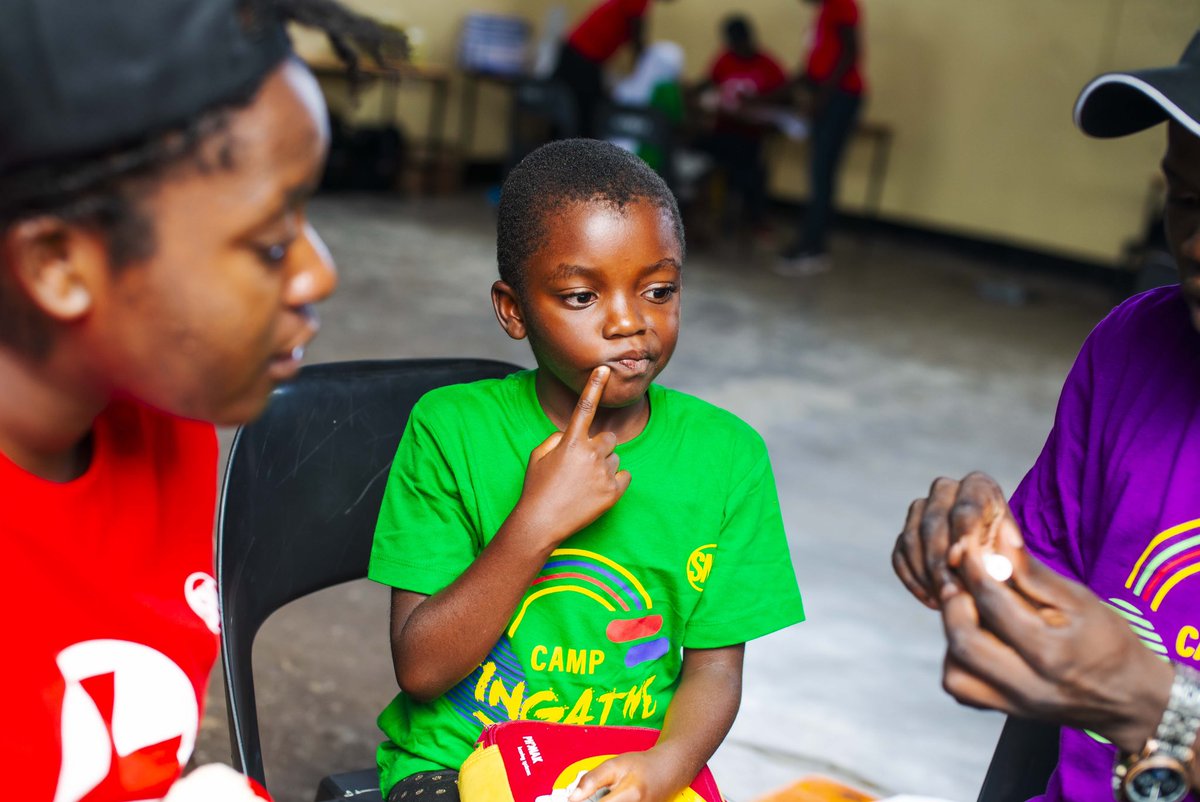 YOU GOT THIS! Focused and determined to absorb that #T1D knowledge at Camp Tingathe! Yes you can! Yes we can 💜 #TogetherWeCan #T1DAfrica 

cc: @PIH