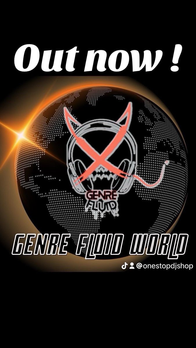 OneStopDJShop's tweet image. Genre Fluid World! Out now! Eclipse music #Eclipse2024 #aprileclipse #eclipsemusic #housemusic #genrexfluid #genrefluid #genrefluidworld #dex #onestopdjshop #techhouse