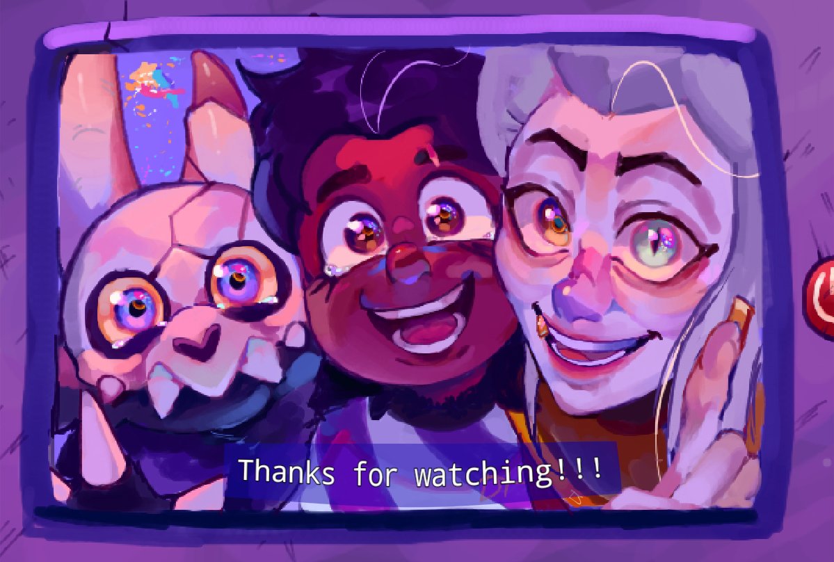 🌠HAPPY ANNIVERSARY WATCHING AND DREAMING!!💫

#TOH #EdaClawthorne  #TheOwlHouse #LuzNoceda #TheOwlHouseFanart #KingClawthorne