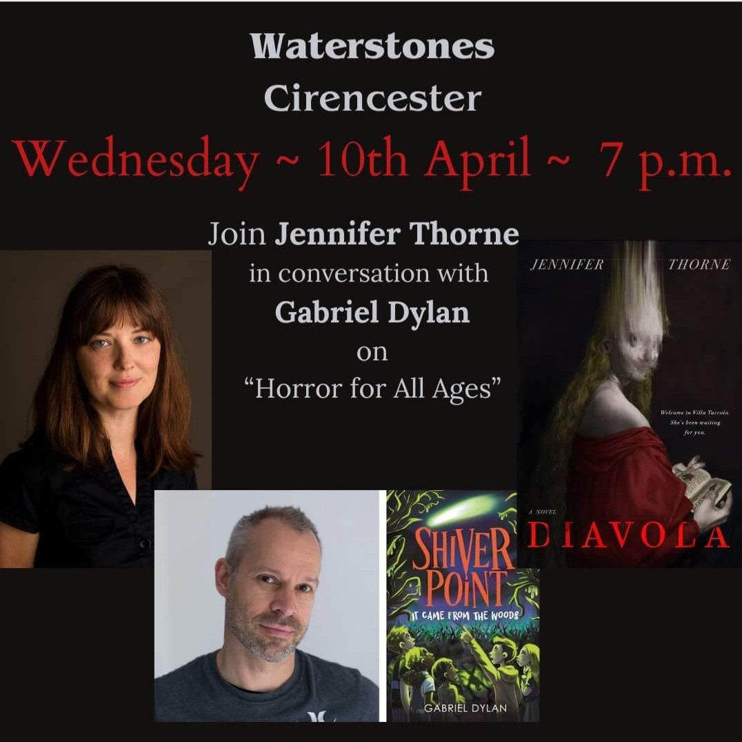 Come and join us! Just speak to a member of staff Waterstones Cirencester to reserve your place. It's free!