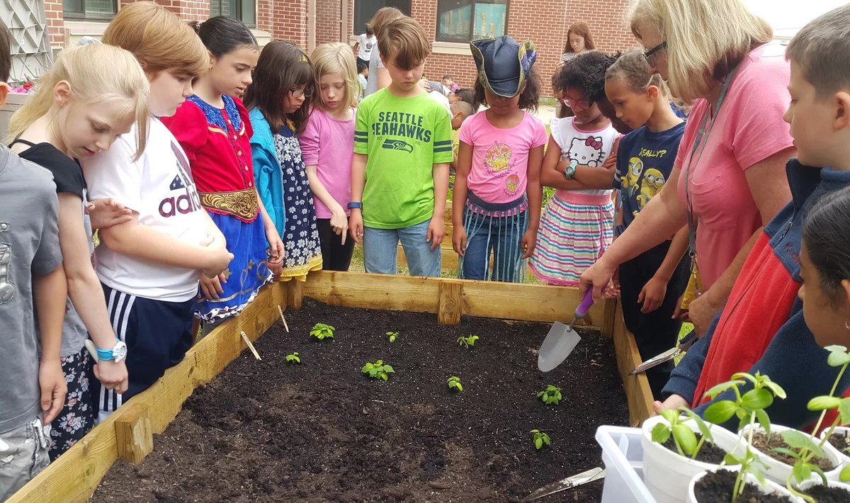 Humphreys Central Elementary School, a Department of Defense Education Activity school in the Asia Pacific region, features numerous raised beds with drip irrigation and rain barrels, that help to promote healthy nutrition and conservation. @DoDEA