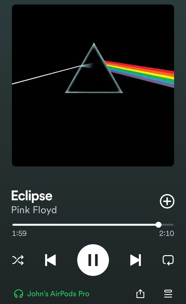 Of course I had to. It never sounded better. #eclipse
