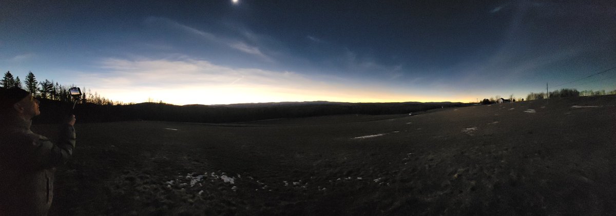 eclipse from Northern VT