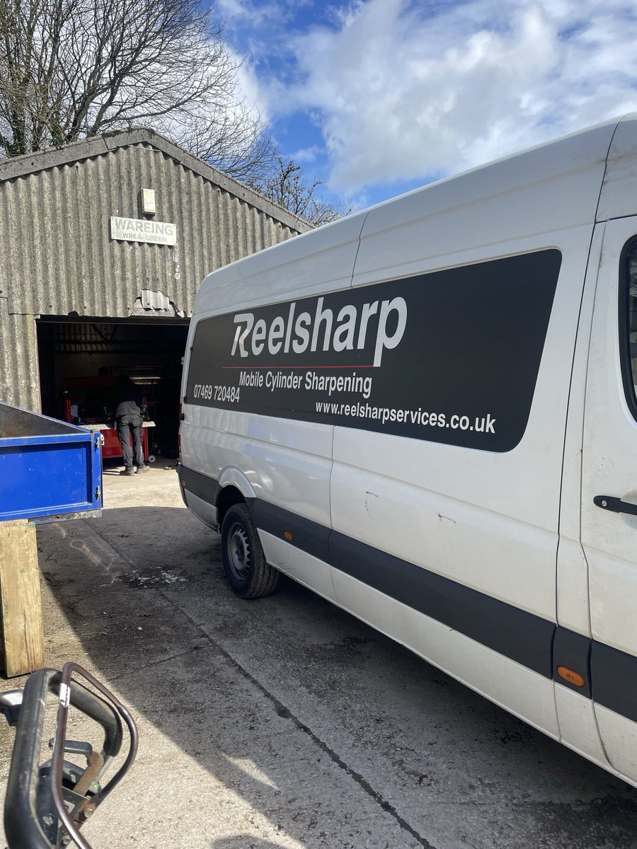 Huge thanks to <a href="/Reelsharpltd/">Reelsharp</a> team for getting all units sharpened today, just a question of when we can get out to use them?  ☔️💧🌧️