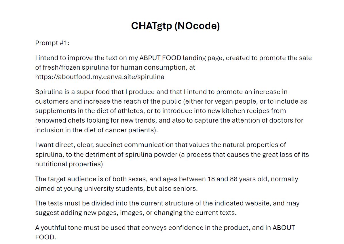 NunoSimoesDias's tweet image. Understanding Artificial Intelligence with NOcode
#aboutfood
#websitewithai
#NoCode