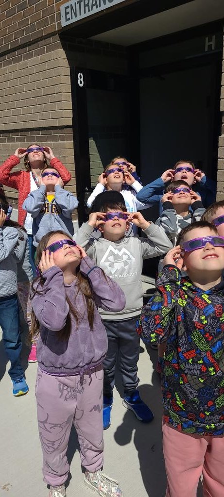 The wonder of it all! Total Solar Eclipse 2024! <a href="/CountrysideD220/">Countryside Elementary</a>