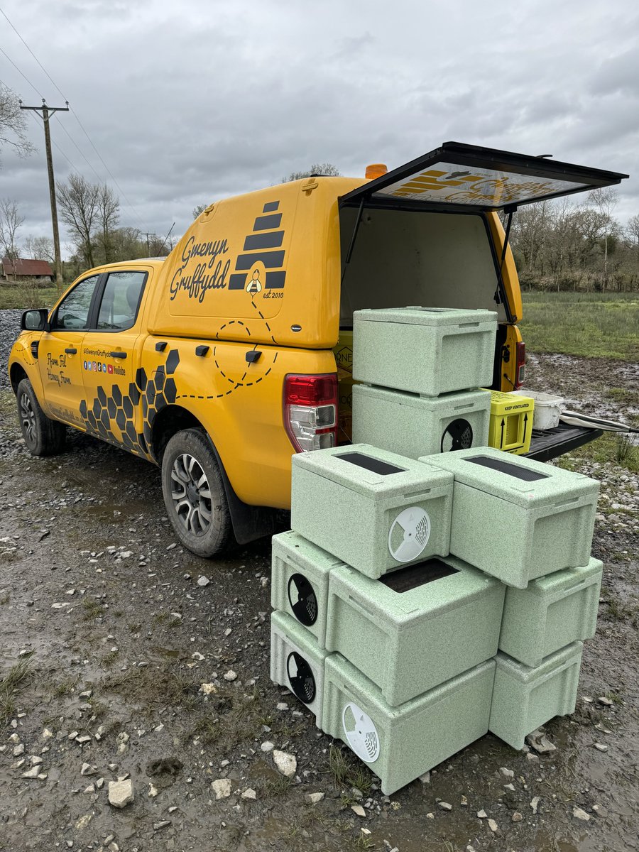 So it begins! Next few weeks are going to be busy! Nucs heading out for delivery and collections. #nucs #bees #honeybees #beekeeping #beekeeper