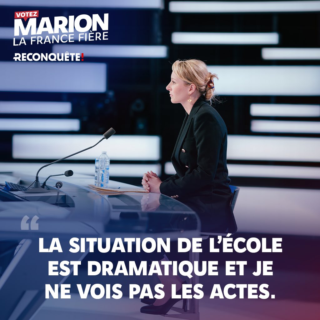 Marion Maréchal tweet media