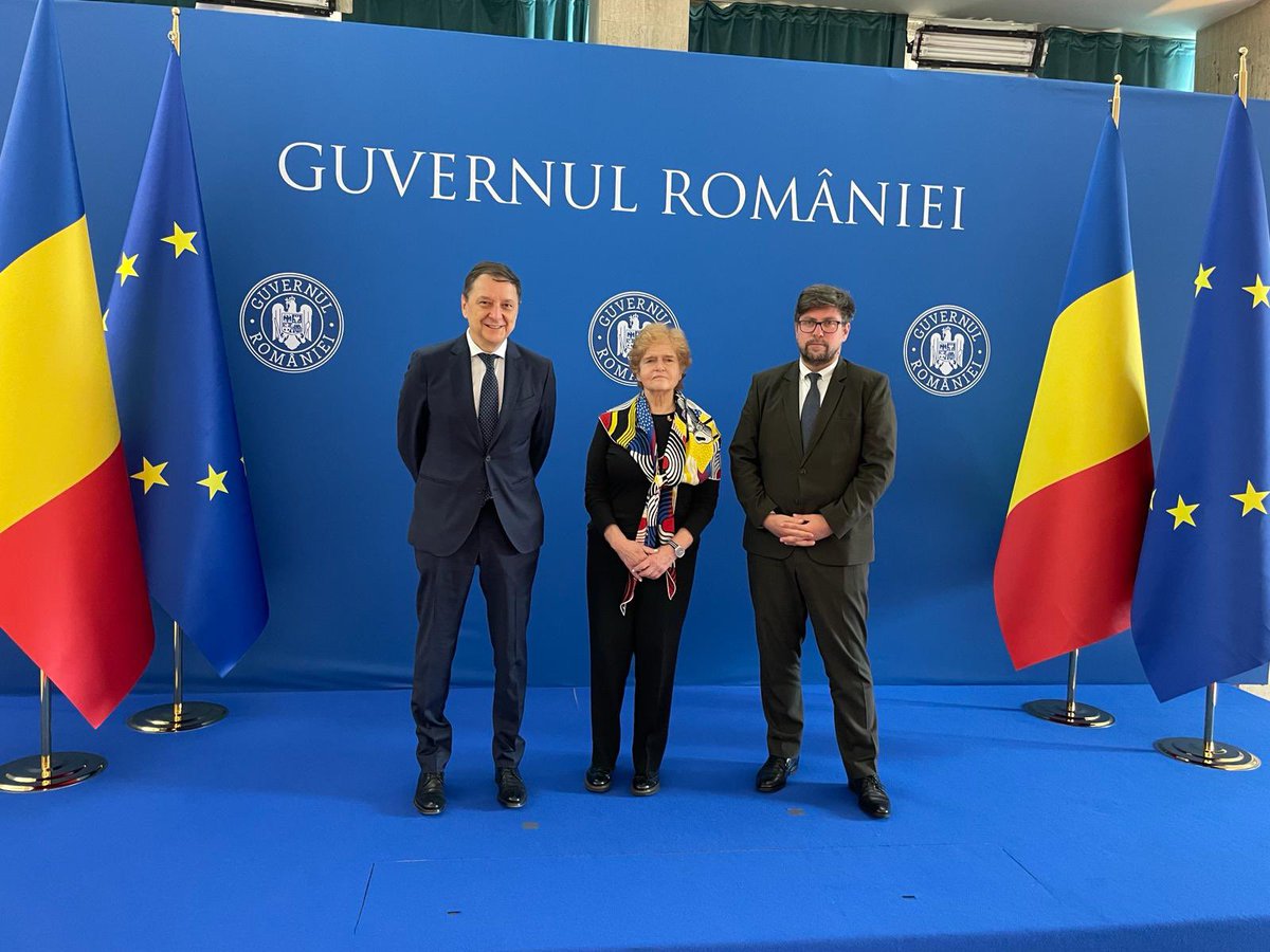 On my second day in Romania, I met with State Secretary for Antisemitism Dragos Hotea and Romania’s Ambassador to Switzerland and Special Representative for the remembrance policies and for the fight against antisemitism and xenophobia Bogdan Mazuru where I underscored the vital…
