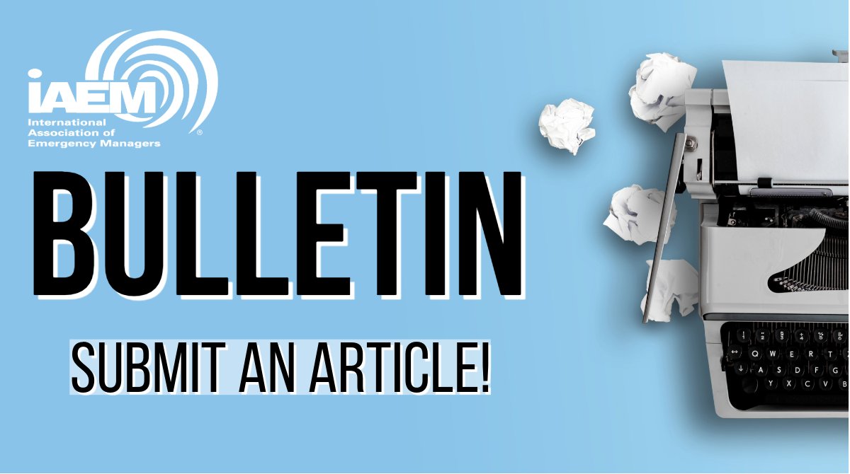 Submit an article for the May IAEM Bulletin! Deadline: April 20 The May issue will be examining all things AI. Learn more: loom.ly/YJllctw