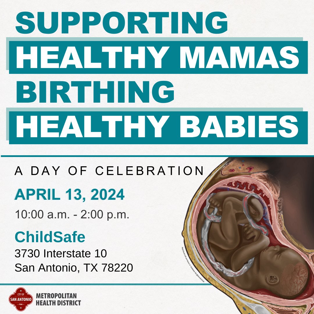 Join Metro Health for our Black Maternal Health Week Celebration! Enjoy family-friendly activities, info sessions, & lunch. Connect with organizations committed to better health outcomes for Black moms & babies in San Antonio. #BMHW2024 To RSVP visit, publicinput.com/P33811