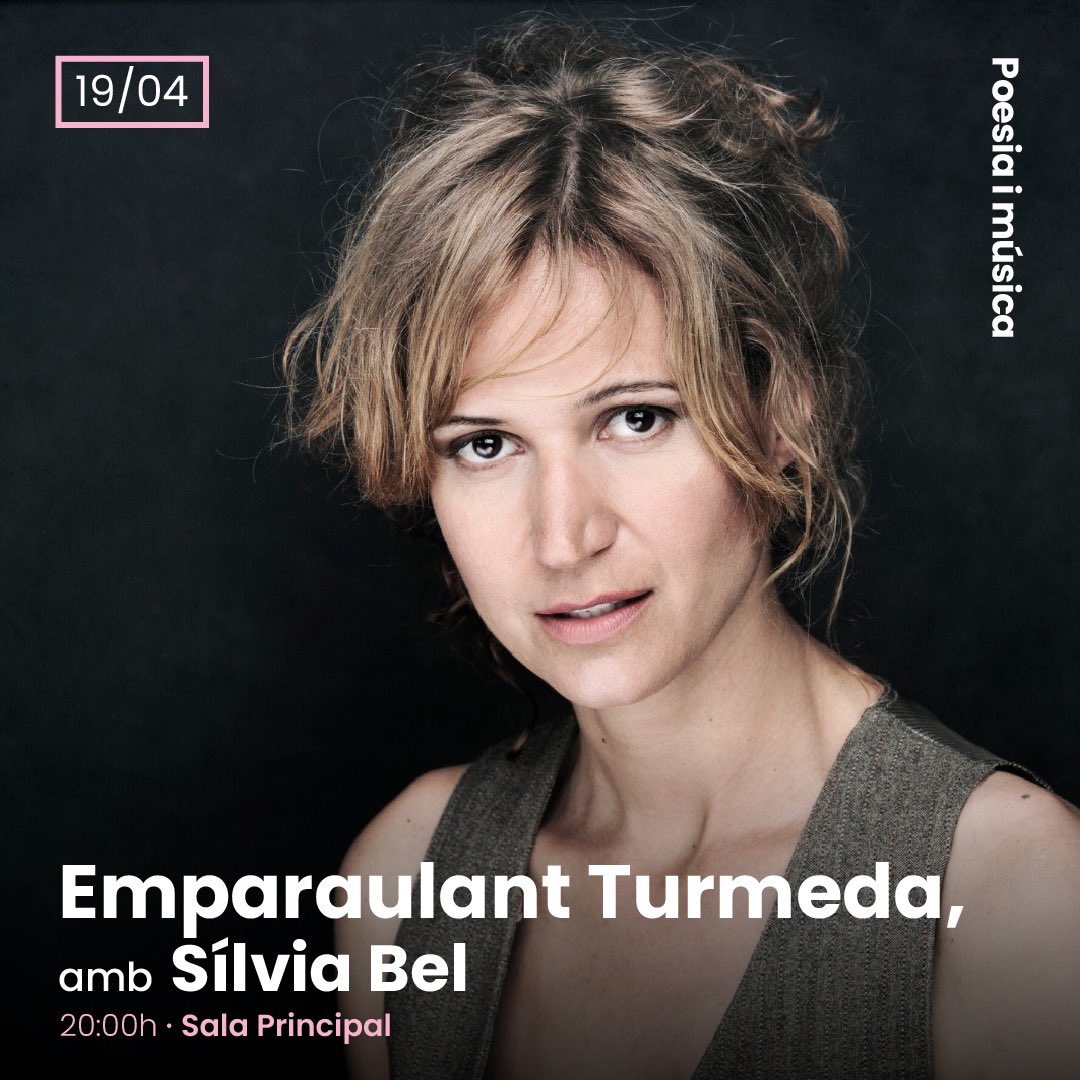 Poesia 📝 i música en viu! ✨En commemoració dels 700 anys de la mort d’Anselm Turmeda, @SilviabelB recitarà una selecció de textos acompanyada per Neus Borrell, veu, i Miquel Joan, guitarra 🗓️ 19 d'abril a les 20 h @CulturaUIB 🤝 @teatreinca 🔗teatreprincipalinca.com