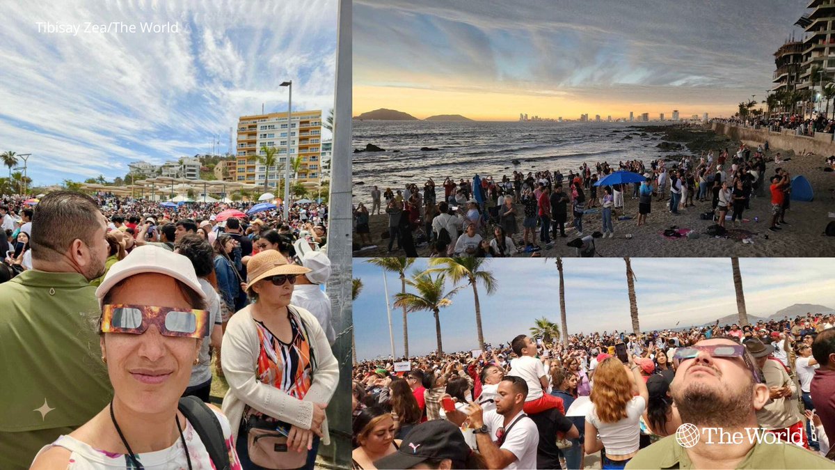 The World (@theworld) on Twitter photo Where were you during the total solar #eclipse?
The World's Tibisay Zea (<a href="/tibizea/">Tibisay Zea</a>) got a great view in Mazatlan, Mexico.
Show us your pics! Where were you during the total solar #eclipse?
The World's Tibisay Zea (<a href="/tibizea/">Tibisay Zea</a>) got a great view in Mazatlan, Mexico.
Show us your pics!
