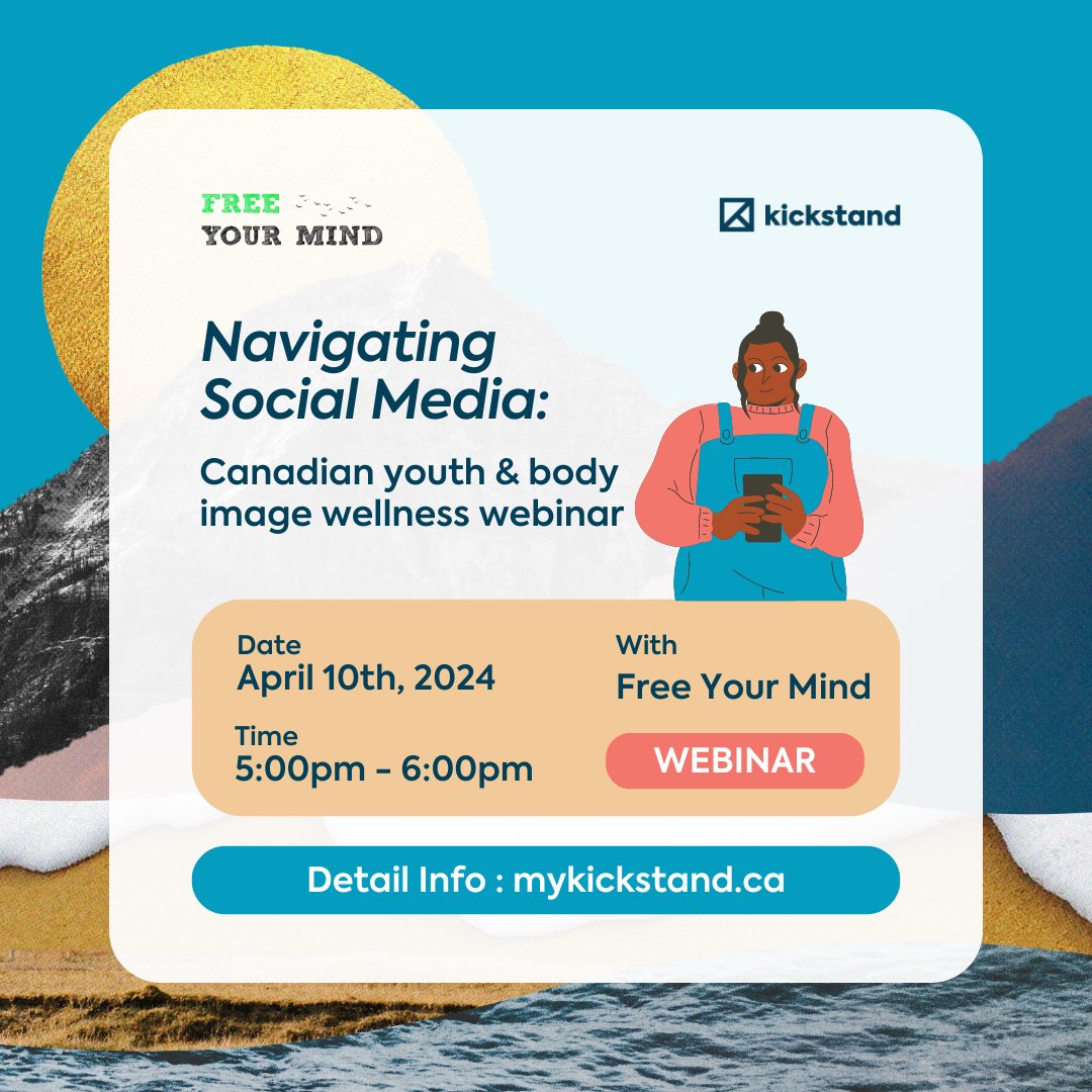 Embrace the beauty of all bodies!🌟 Let's spark meaningful conversations and celebrate diversity together. Register now to be part of this inspiring journey! connect.mykickstand.ca/booking/steps/…