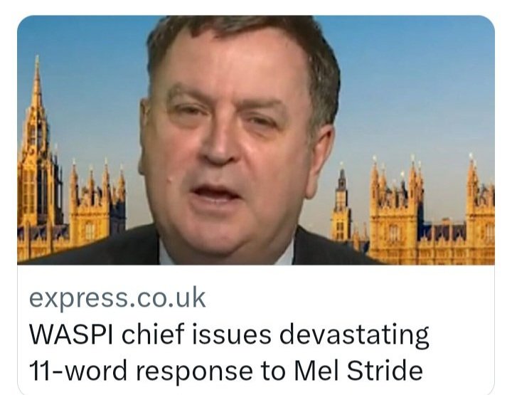 I can think of a much better devastating 11 word response to @MelJStride for his refusal to compensate, provide #financialredress or to attend #mediation '#CEDAWinLAW will take the fight to the United Nations #CEDAW Committee' #50sWomen #WASPI