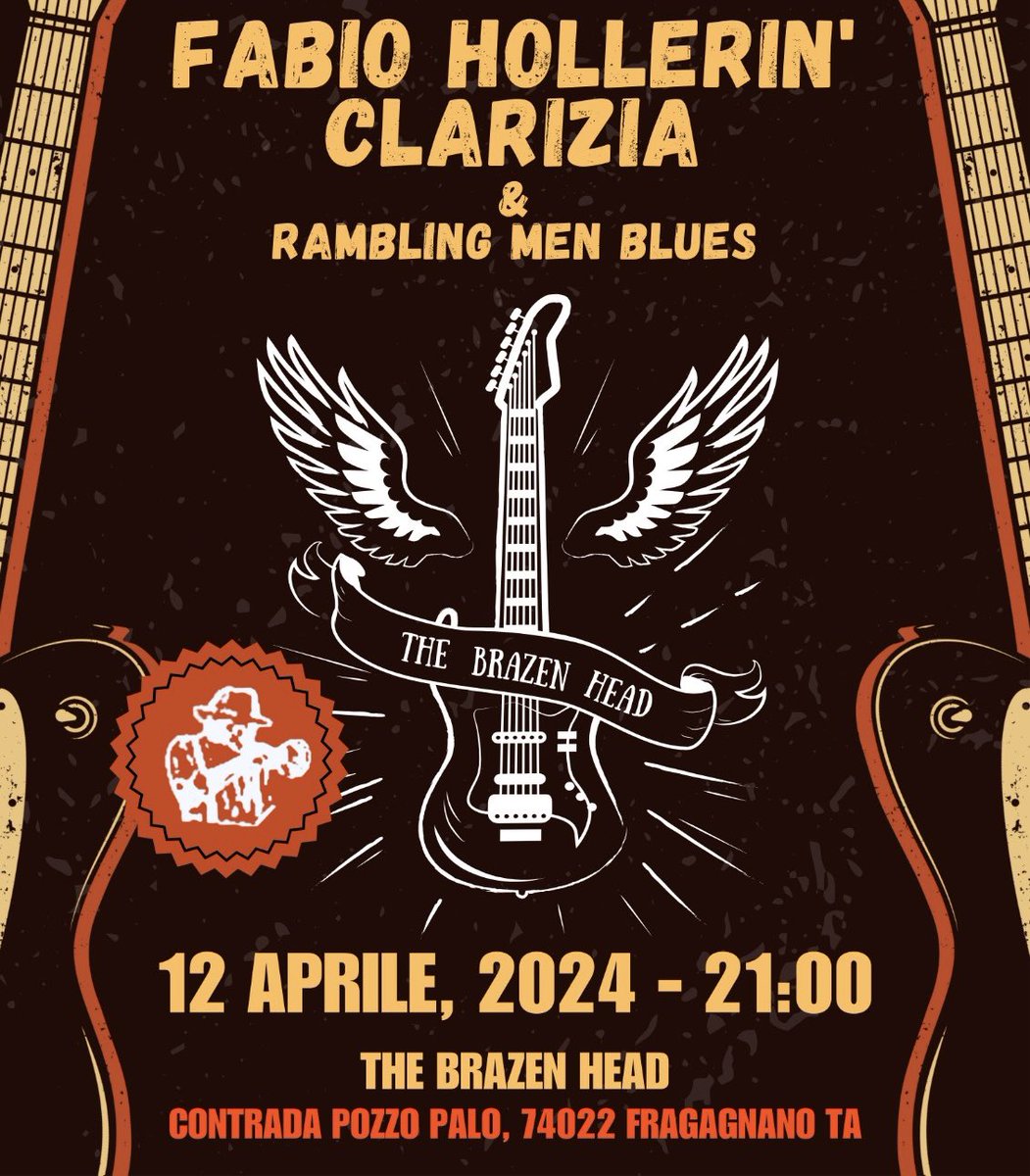 Venerdì 12 Aprile!! #cmon #guitarplayer #blues  #bluesrockguitar  #bluesrockmusic  #bluesrockband  #bluesrock  #slideblues  #dobrorock  #fhcandrmb #fridaynight #livemusic #ABeerPlease #timetoblues #rnr 🥳