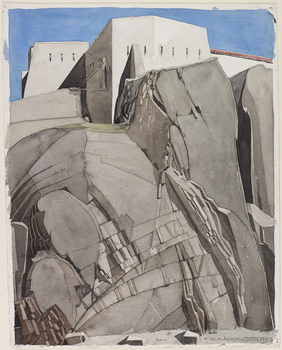 'Le Fort Mailly'. Charles Rennie Mackintosh. 1927. Image: GSA